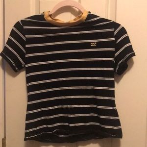 billabong striped tee